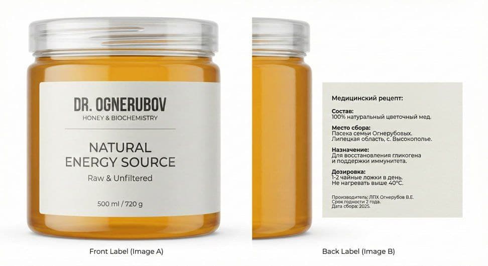 Мёд Огнерубовых «Natural Energy»